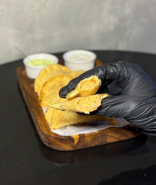 Foto do Mini Pastel de Camarão