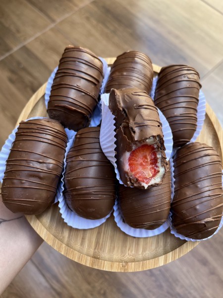 Foto do Bom Bom de Morango