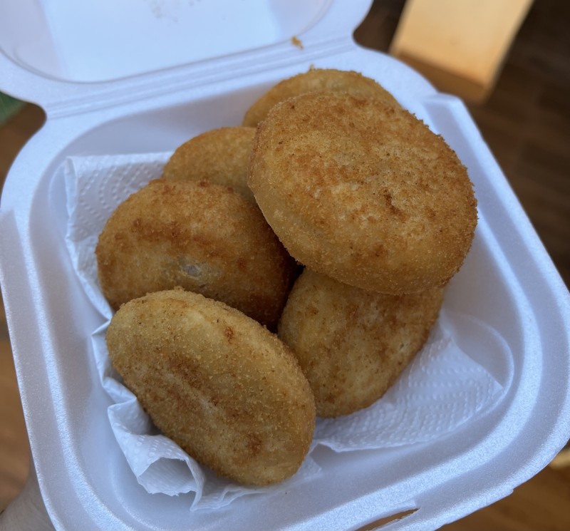 Foto do Bolinho Presunto e Queijo 